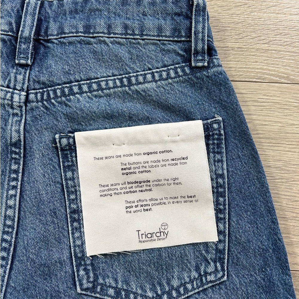 Triarchy Wide Leg High Rise Jeans - Picture 9 of 13